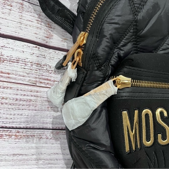 Moschino Milano Logo Small Backpack - Picture 4 of 14